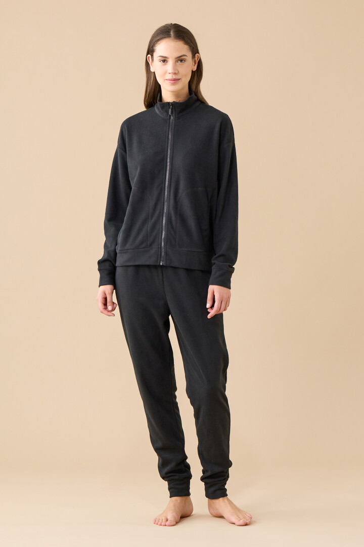 NoidiNotte - Completo donna invernale Cozy in micropile - immagine 2