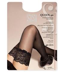 SiSi - Autoreggenti Queen 40 - Elasticizzati 40 den - balza in pizzo